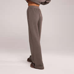 Ultimate Soft Wide Leg Jogger - Mocha