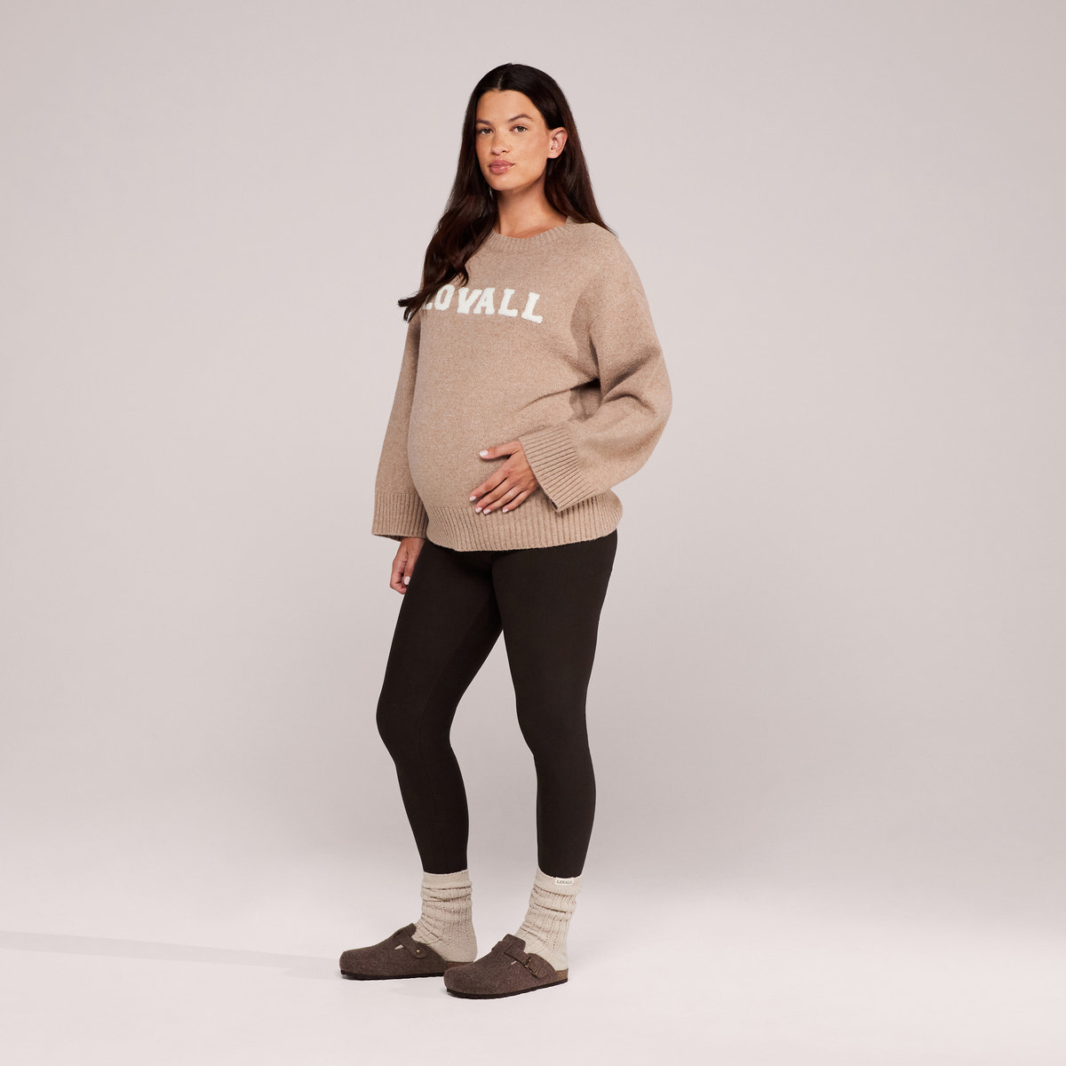 Maternity Winter Everyday Leggings - Black Coffee
