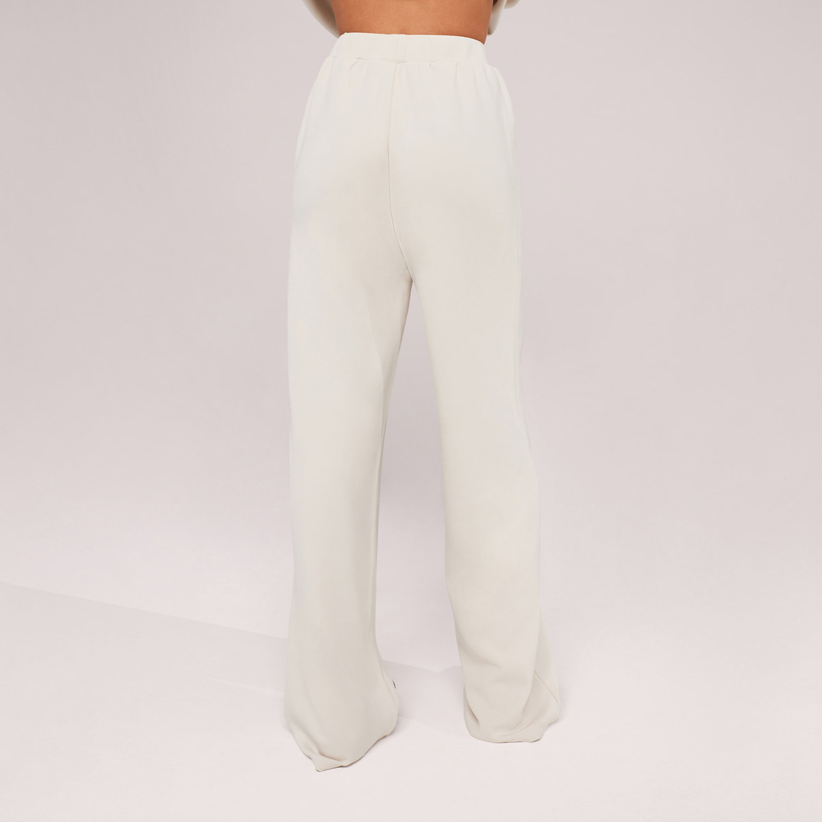 Ultimate Soft Wide Leg Jogger - Ecru