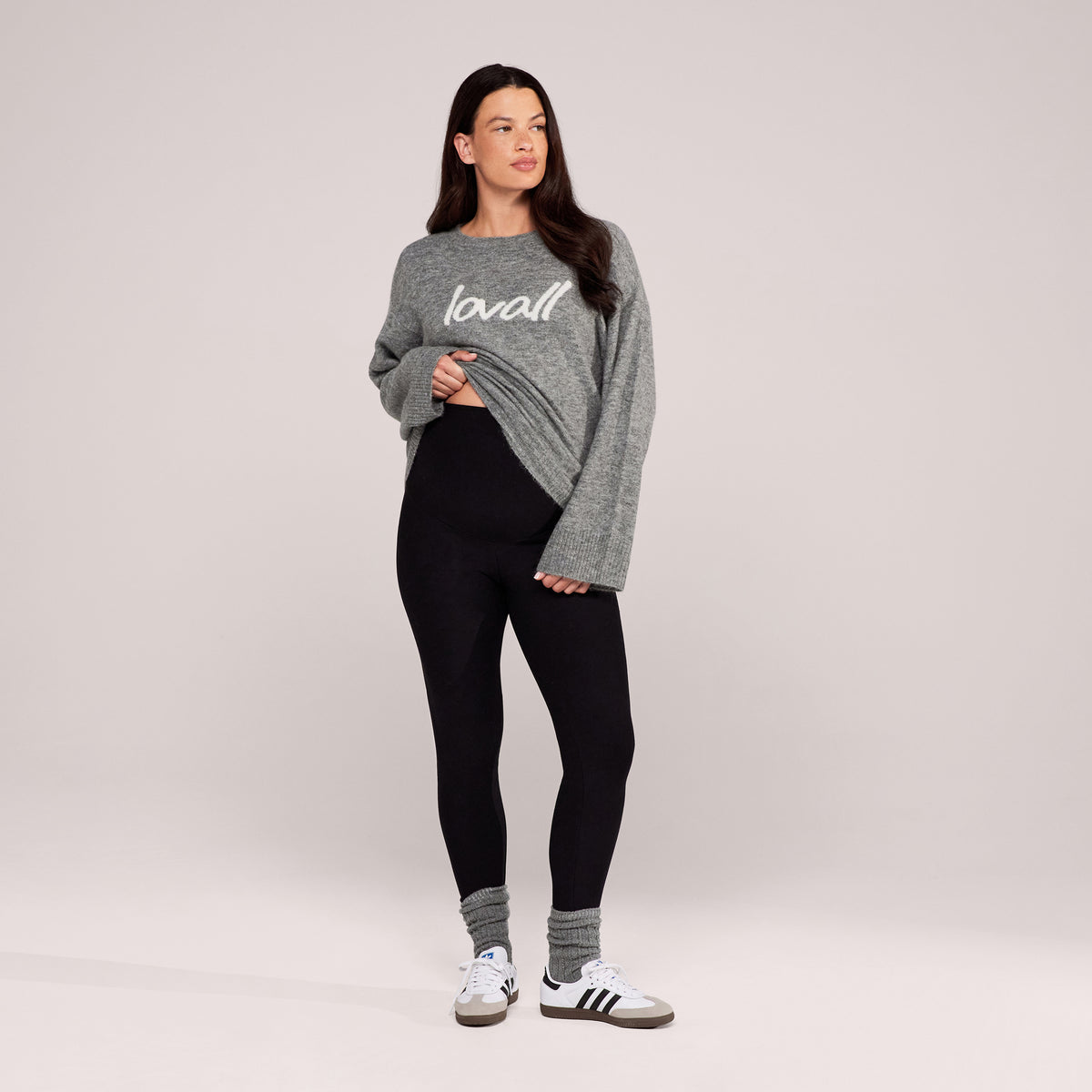 Maternity Winter Everyday Leggings - Black