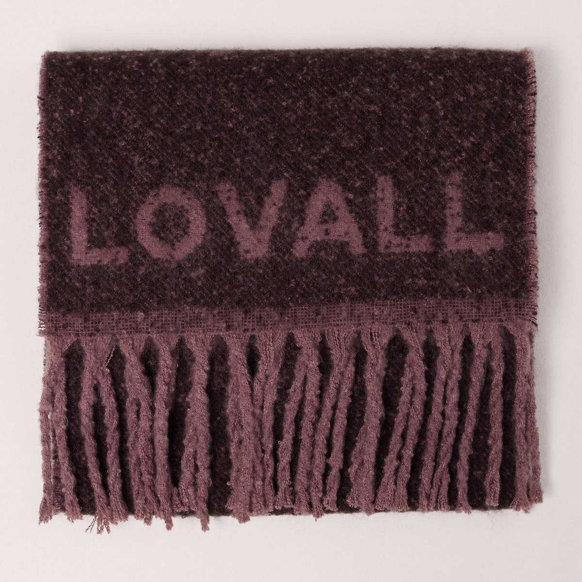 Woven Scarf - Wine