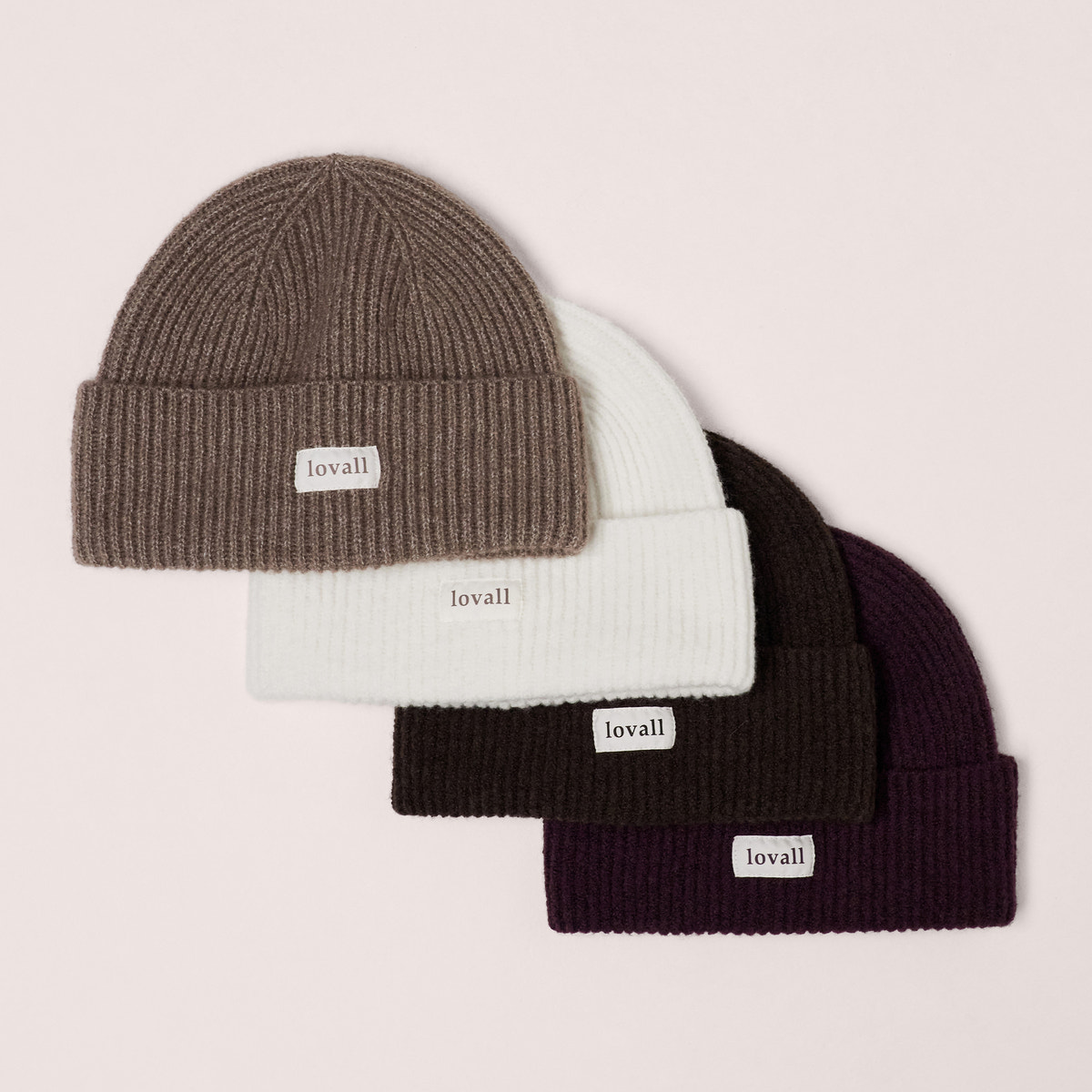 Knitted Hat - Wine