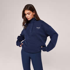 Heavyweight 1/4 Zip Sweatshirt - Navy