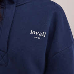 Heavyweight 1/4 Zip Sweatshirt - Navy