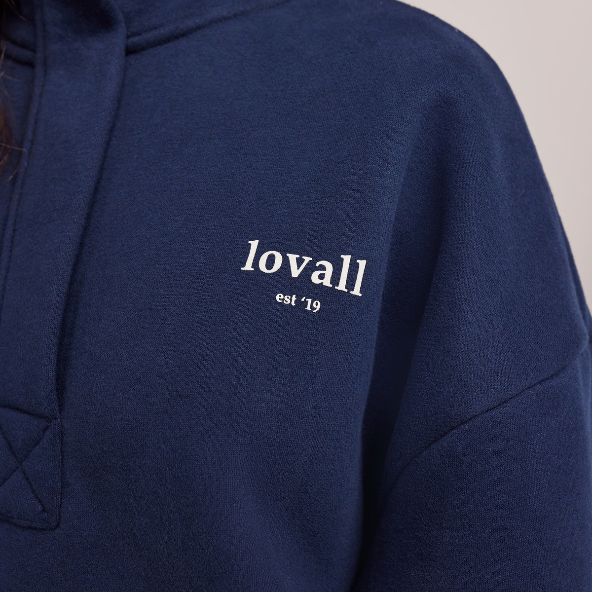 Heavyweight 1/4 Zip Sweatshirt - Navy