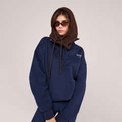 Heavyweight 1/4 Zip Sweatshirt - Navy