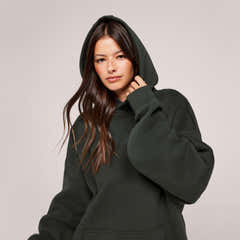 Heavyweight Lovall Oversized Hoodie - Pine