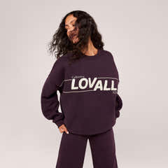 Heavyweight Oversized Sweatshirt Collective - Wine