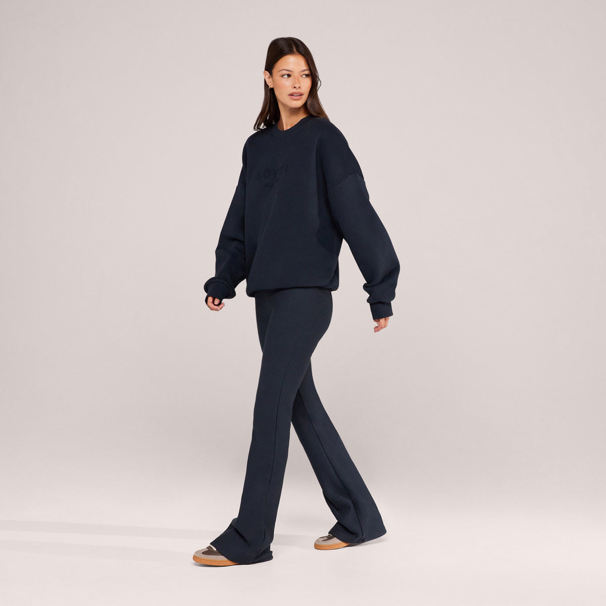 Winter Flare Leggings - Vintage Navy