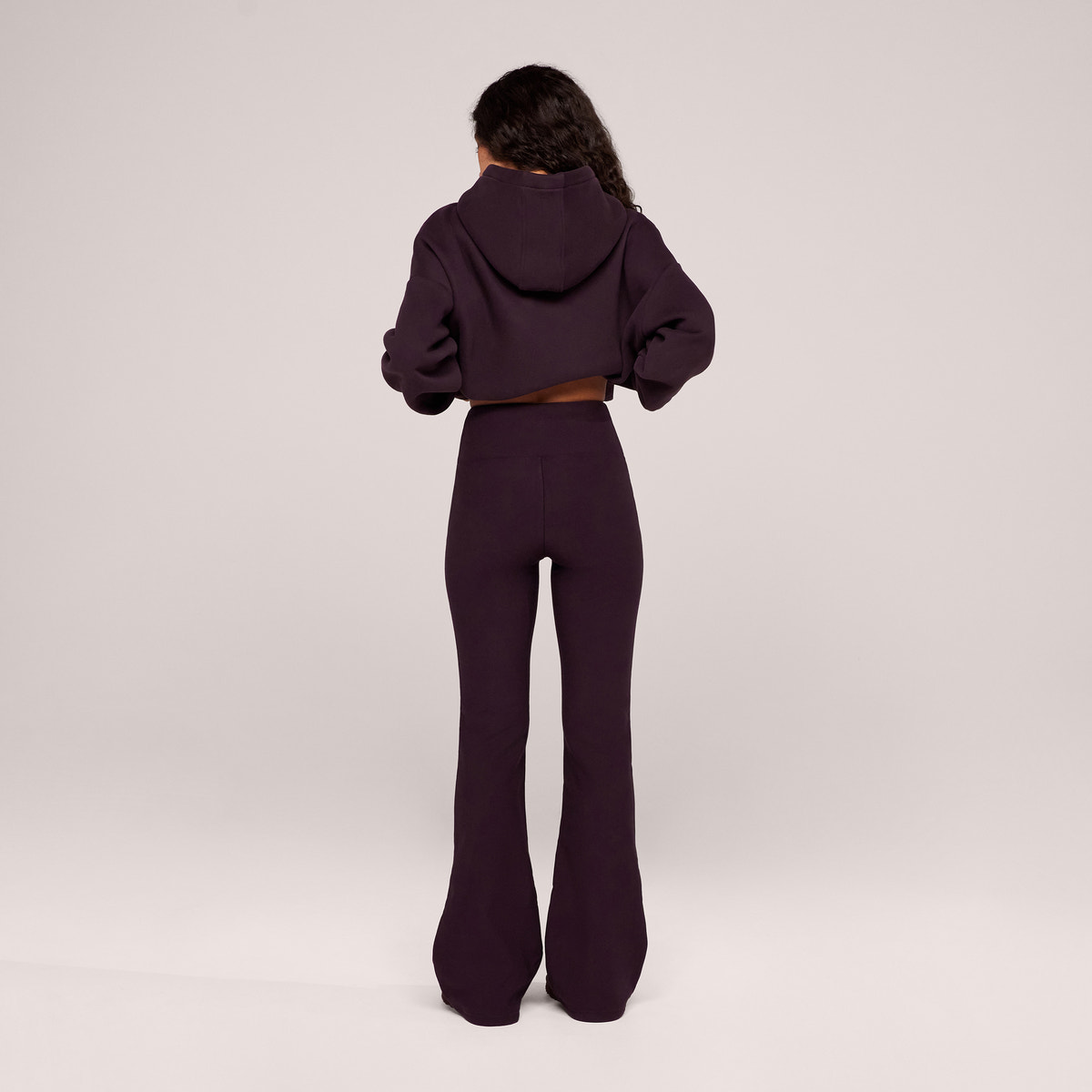 Winter Flare Leggings - Wine