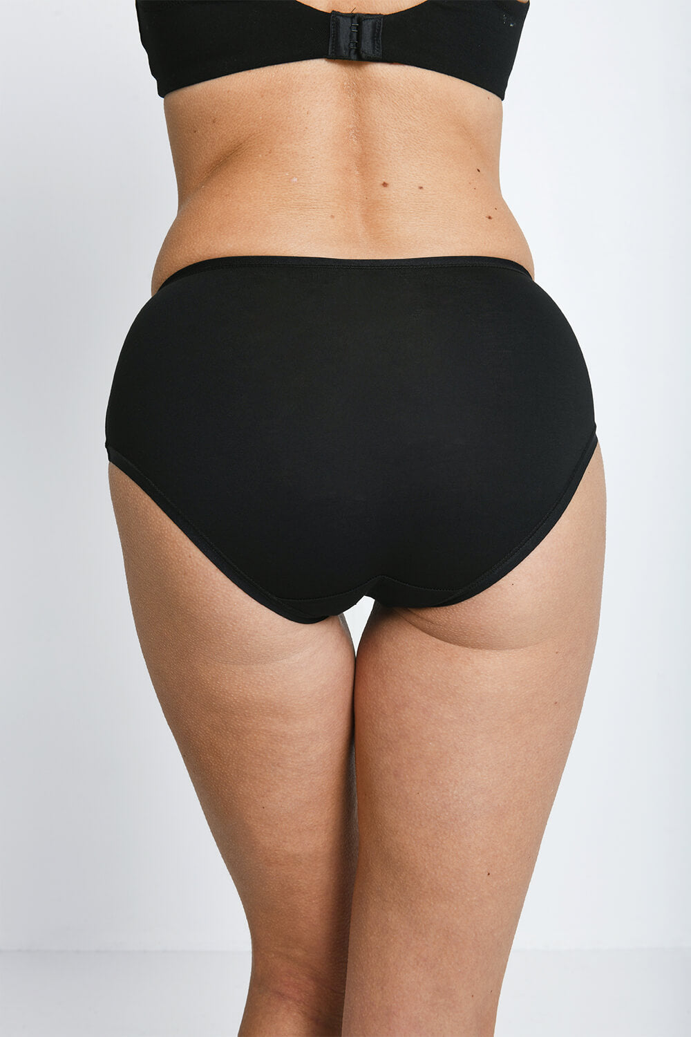 Cotton Blend Midi Knickers 3 Pack