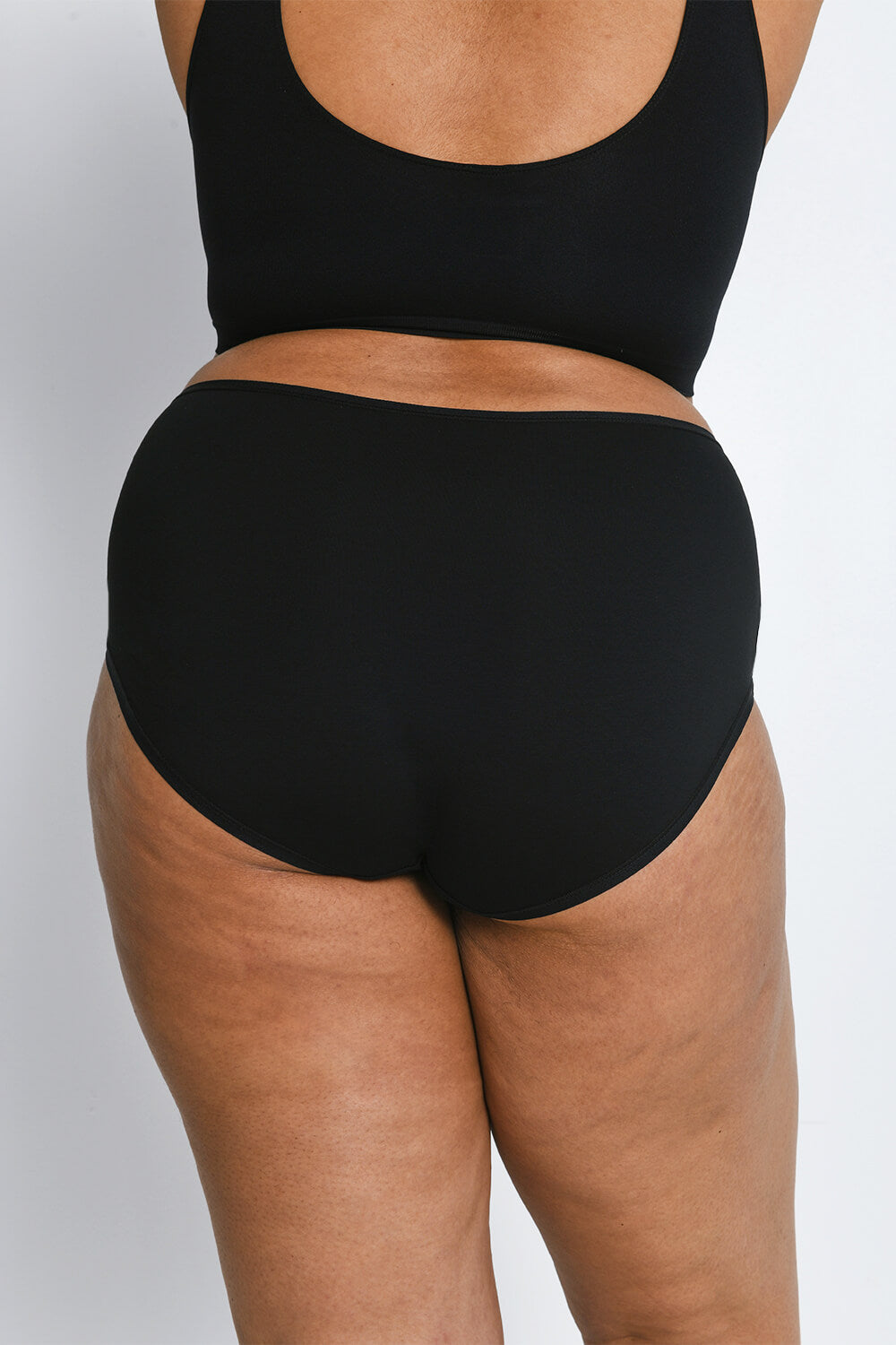 Curve High Rise Cotton Blend Full Briefs 3 Pack