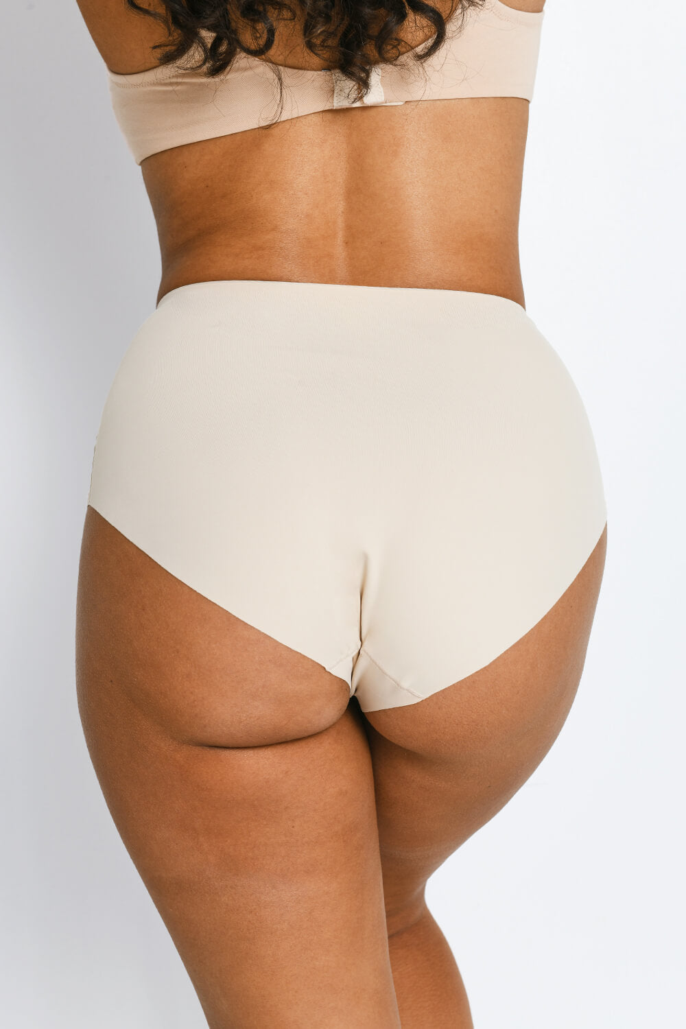 Cotton Blend High Rise Full Briefs 3 Pack