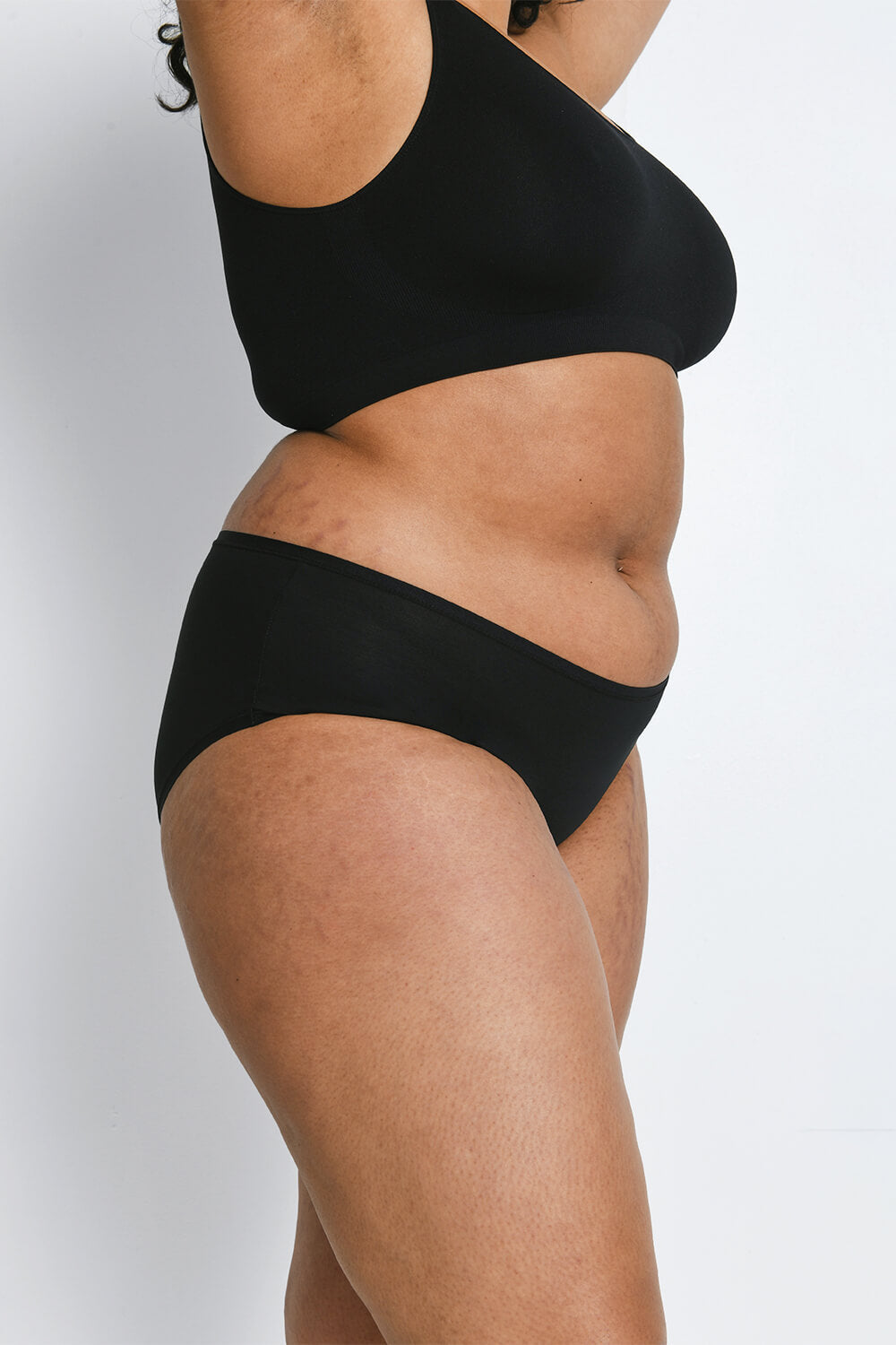 Curve Cotton Blend Blend Midi Knickers 3 Pack