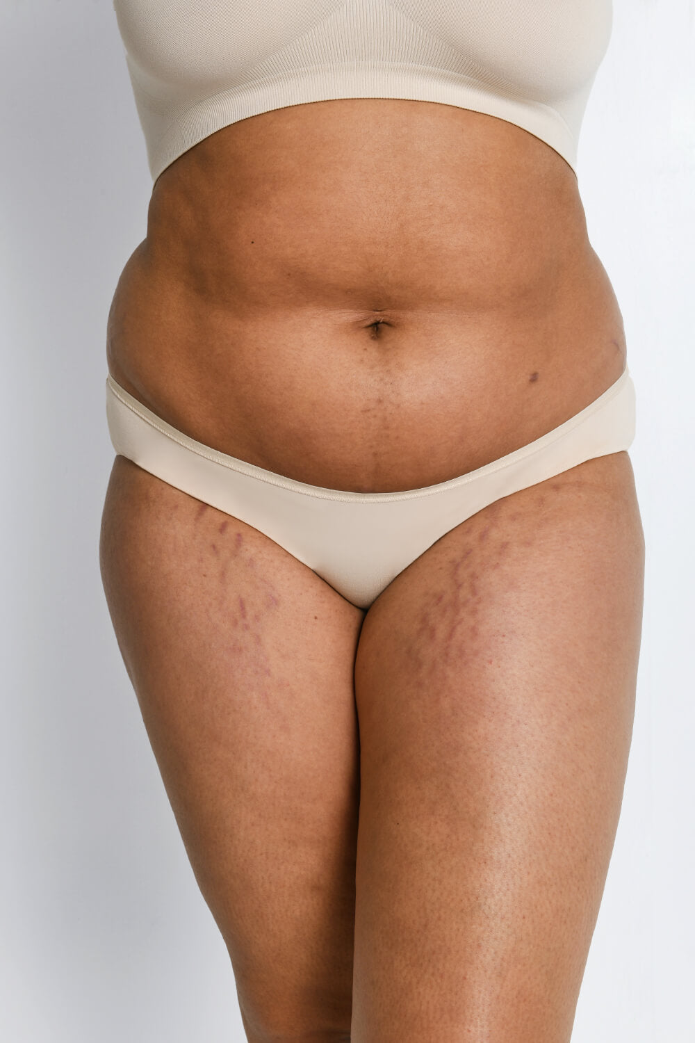 Curve Cotton Blend Brazilian Knickers 3 Pack