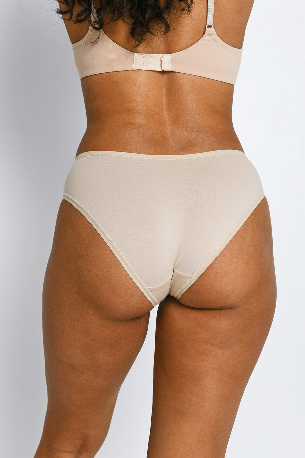 Cotton Blend Brazilian Knickers 3 Pack