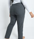 Ribbed Wide Leg Trousers - Grey