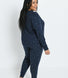 Super Soft Pyjama Set - Navy Hearts