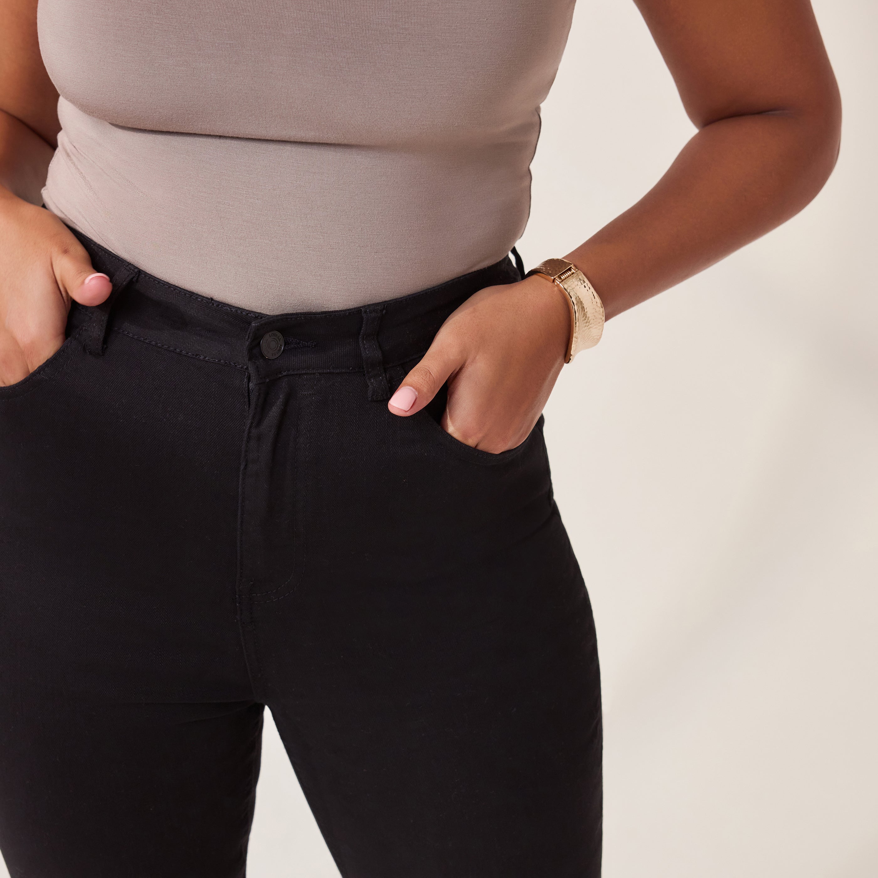 Lift Shape Jeans Black