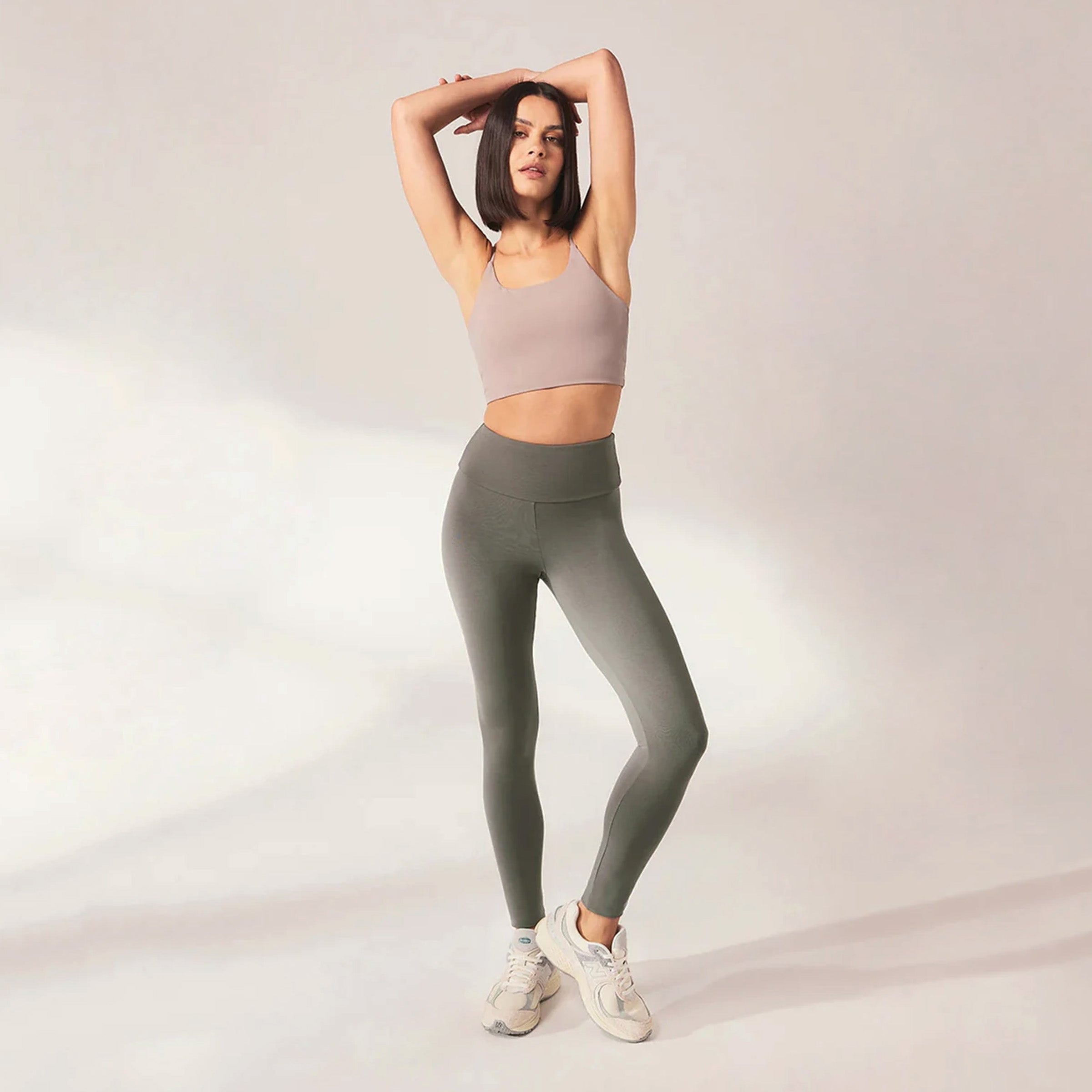 Lightweight Everyday High Waisted Leggings Slate