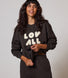 ALL SZN Organic Oversized Sweatshirt Style 1 - Black Coffee