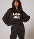 ALL SZN Organic Oversized Sweatshirt Style 1 - Black Coffee