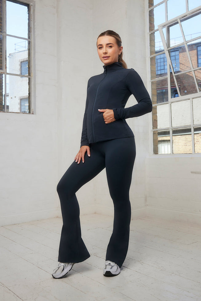 Control Panel Black Fleece Lined Leggings Women Thermal Clothes Women 3  Count Roman Cropped Trousers Womens Flare Legg : : Fashion