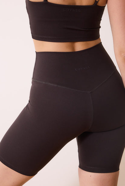 24/7 Revitalise Cycling Shorts - Black Coffee