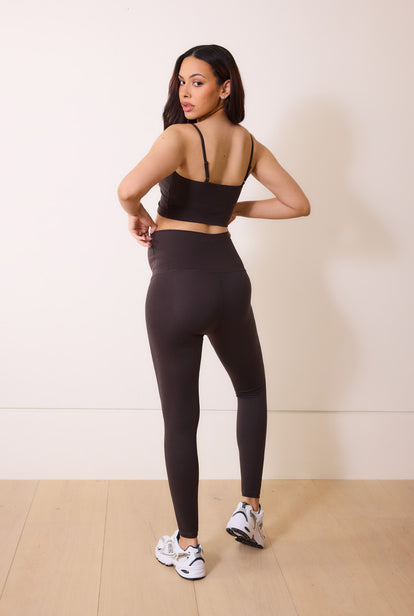 Maternity 24/7 Revitalise Leggings - Black Coffee