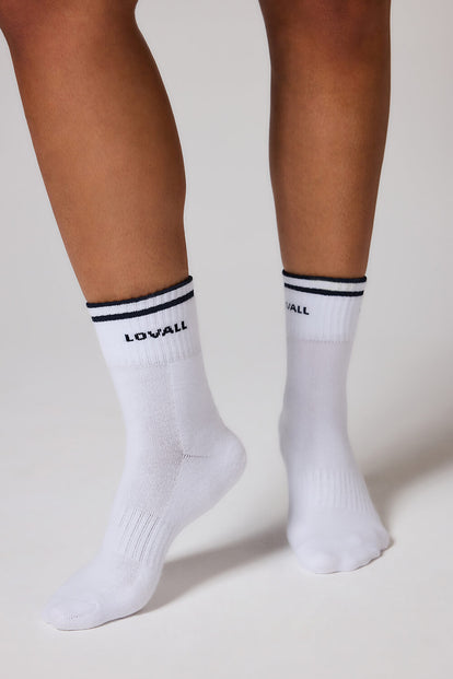 Ribbed Sports Socks - Vintage Navy