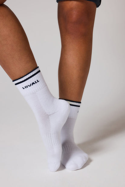 Ribbed Sports Socks - Vintage Navy