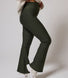 Winter Flare Leggings - Deep Olive