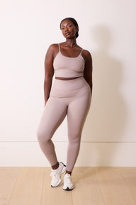 24/7 Revitalise High Waisted Leggings - Clay