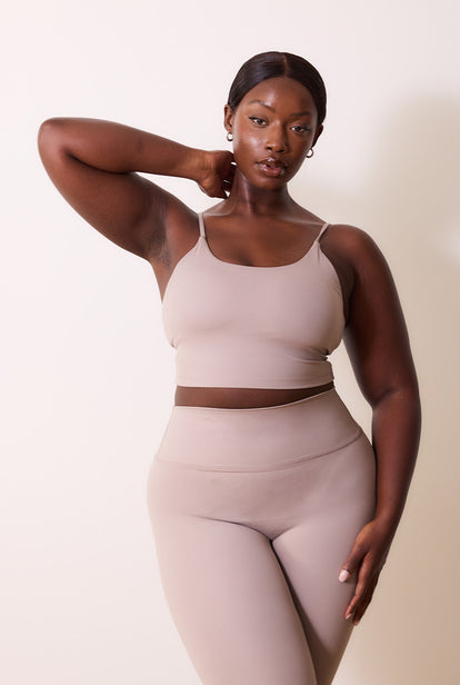 Curve 24/7 Revitalise 7/8 High Waisted Leggings - Clay