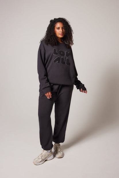 ALL SZN Organic Oversized Sweatshirt Style 1 - Shadow