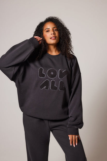 Curve ALL SZN Organic Oversized Sweatshirt Style 1 - Shadow