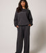 ALL SZN Organic Wide Leg Jogger - Shadow