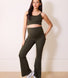 Maternity 24/7 Revitalise Flare Leggings - Deep Olive