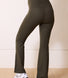 Maternity 24/7 Revitalise Flare Leggings - Deep Olive