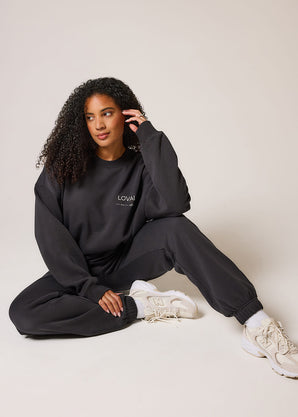 ALL SZN Organic Oversized Sweatshirt Style 3 - Shadow