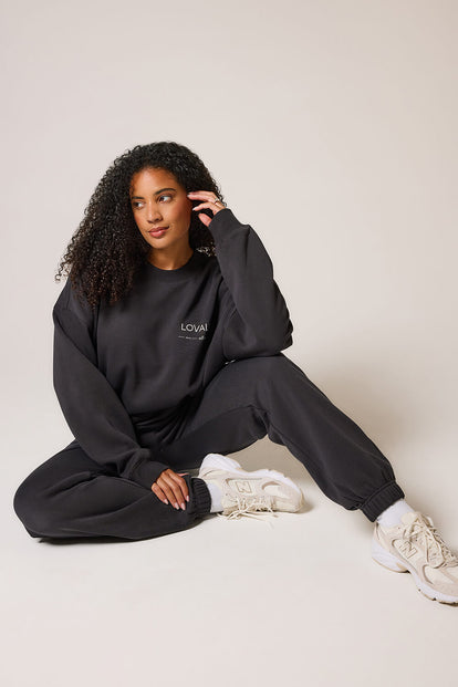 ALL SZN Organic Oversized Sweatshirt Style 3 - Shadow