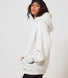 Heavyweight Oversized Hoodie - Light Grey Marl