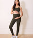 Maternity 24/7 Revitalise Leggings - Deep Olive