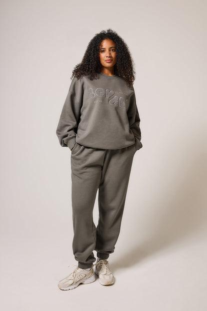 Curve ALL SZN Organic Cuffed Jogger - Slate Green