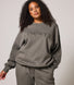 ALL SZN Organic Oversized Sweatshirt Style 4 - Slate Green