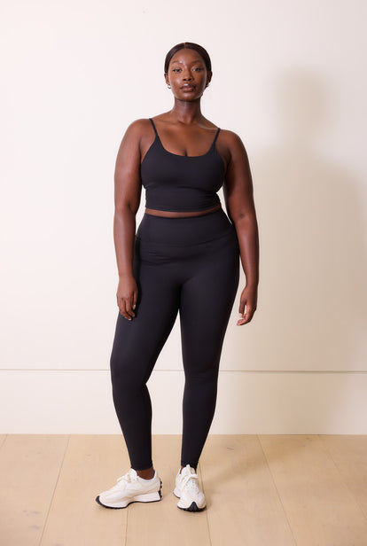 Curve 24/7 Revitalise 7/8 High Waisted Leggings - Midnight Black