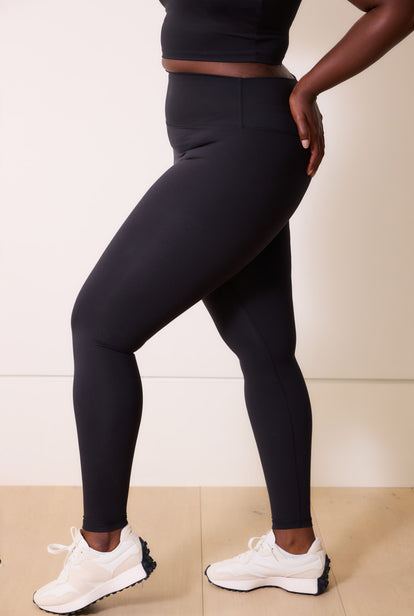 Curve 24/7 Revitalise 7/8 High Waisted Leggings - Midnight Black