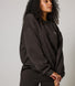 ALL SZN Organic Oversized Sweatshirt Style 3 - Black Coffee