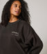 ALL SZN Organic Oversized Sweatshirt Style 3 - Black Coffee