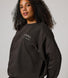 ALL SZN Organic Oversized Sweatshirt Style 3 - Black Coffee